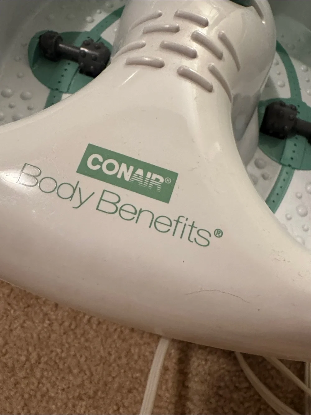 ConAir Body Benefits Green Foot Spa Bath Massager